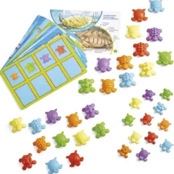 Sortier-Spiel "Sensorische Schildkröten", 46-tlg.