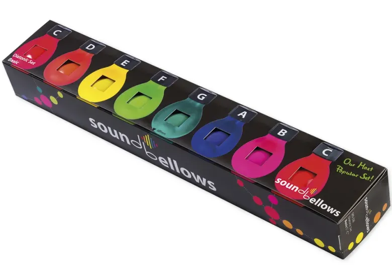Soundbellows Basic - Diatonischer Satz C"-C"', 8-tlg.