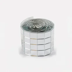 Spiegelsteine Mirror Tile Rolls, 10x10 mm, 800 Stück