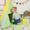 Spielmatte 3in1, faltbar zu Spielzelt und Boot