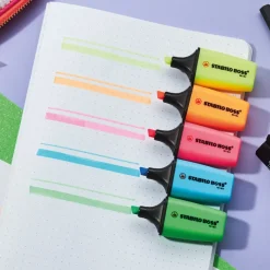 Stabilo Boss Mini Textmarker, 5-tlg.