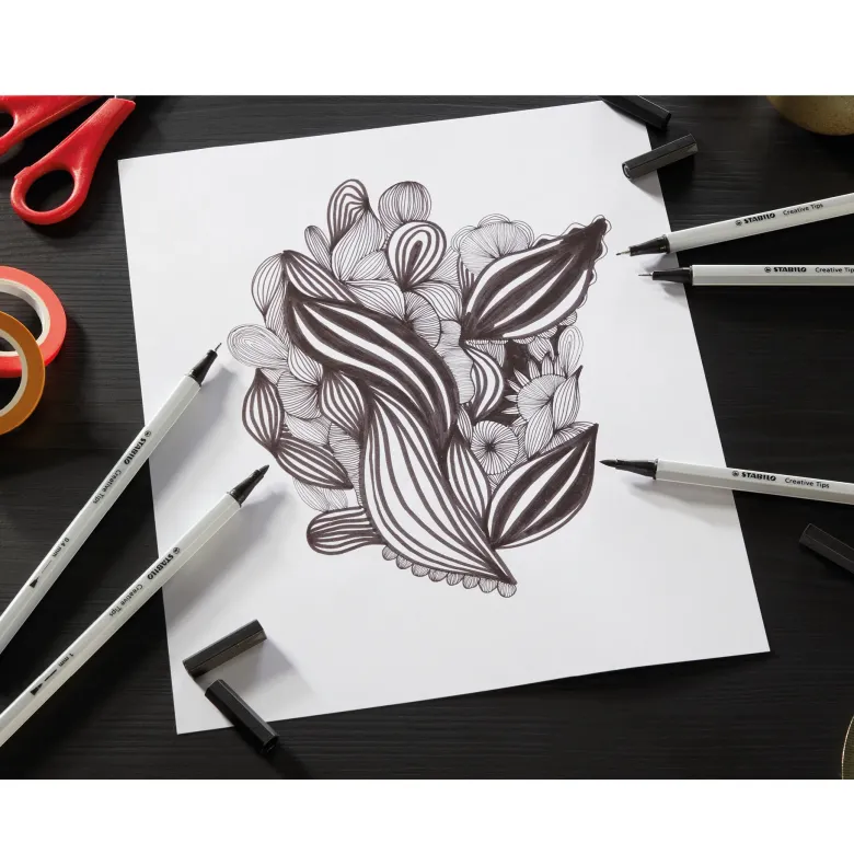 Stabilo Creative Tips Arty Multi-Liner, 5-tlg.