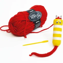 Strickliesel "Biene", 3 cm ø