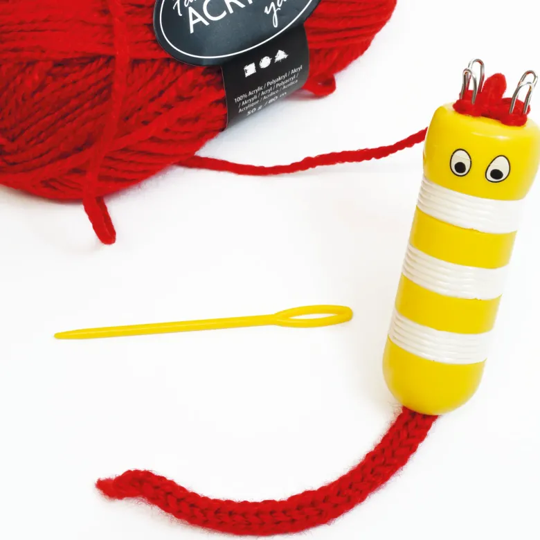 Strickliesel "Biene", 3 cm ø