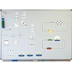 Stromkreis und Schaltungen, magnetisch, 90-tlg.