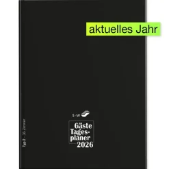 s+w Gäste-Tages-Planer 2026, Typ2, 36 Zimmer