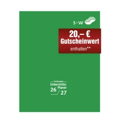 s+w Unterrichts-Planer A4++ 26/27 - 10 Stunden