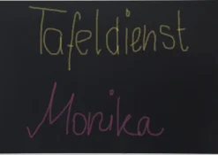 Tafelfolie A4 selbstklebend, schwarz, 2 Stück