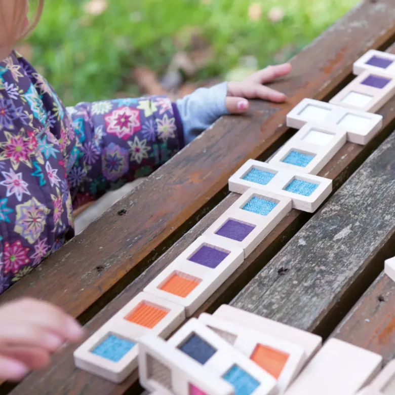 Tast-Domino "Textur", 29-tlg.