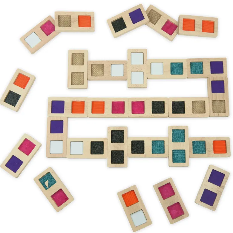 Tast-Domino "Textur", 29-tlg.