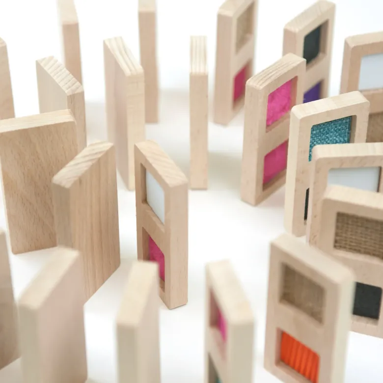 Tast-Domino "Textur", 29-tlg.