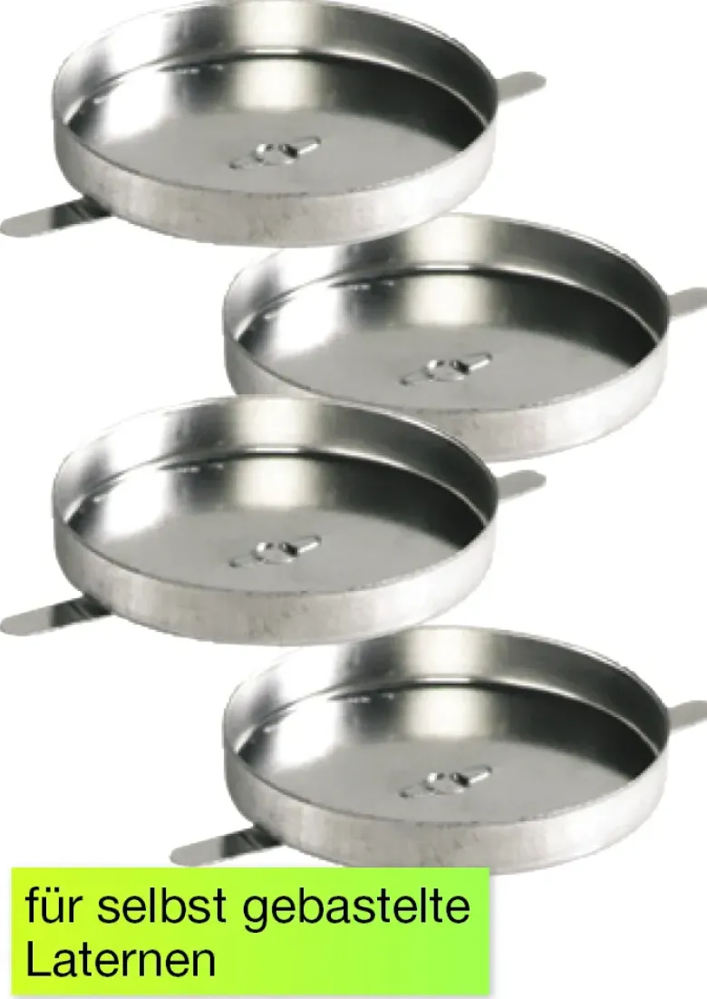 Teelicht-Halter für Laternen, 50-tlg.