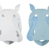 Tiermasken aus Papier, 30 Stück