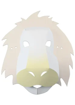 Tiermasken aus Papier, 30 Stück