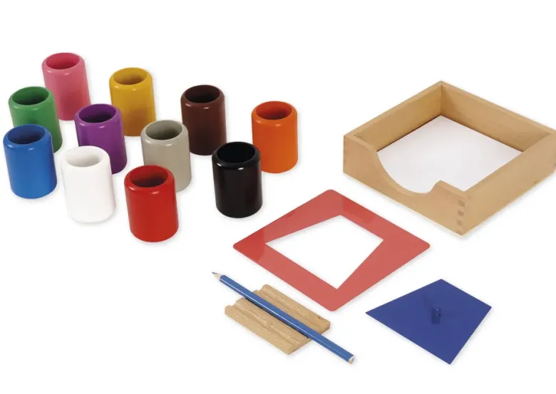 TimeTEX Ablage für 3 Bleistifte "Montessori Premium"