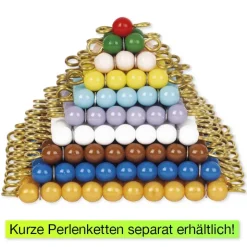 TimeTEX Aufhängevorrichtung für kurze Perlenketten "Montessori Premium"