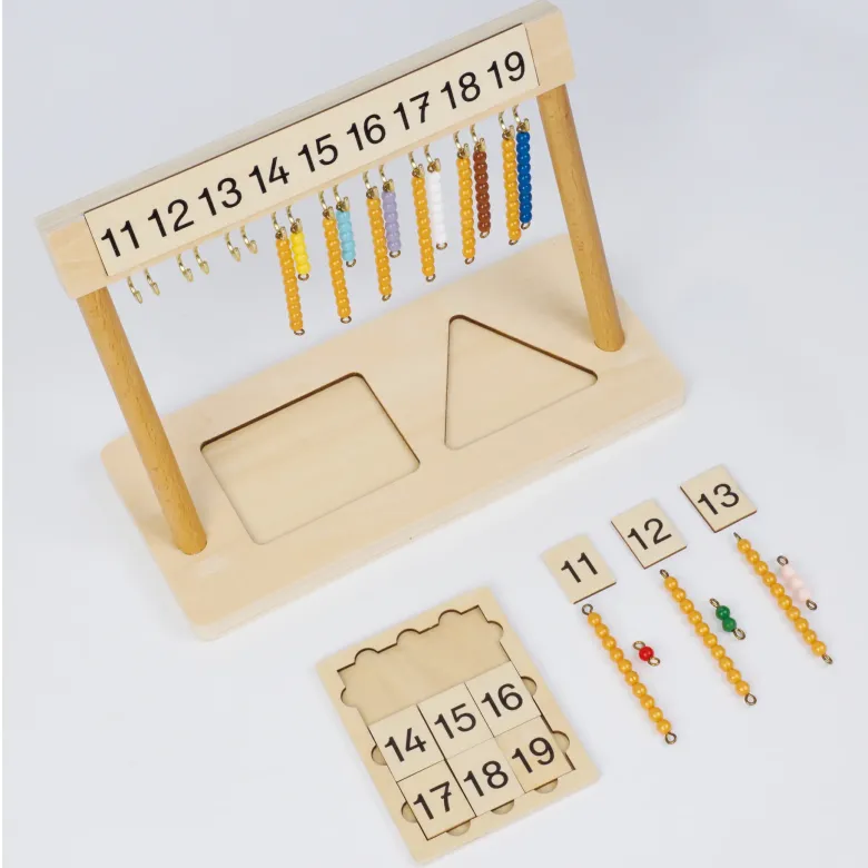 TimeTEX Aufhängung für Perlentreppe 11-19 "Montessori Premium"