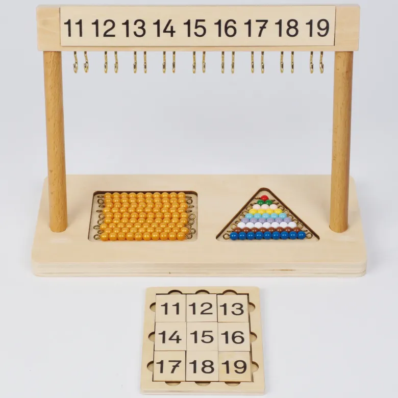 TimeTEX Aufhängung für Perlentreppe 11-19 "Montessori Premium"