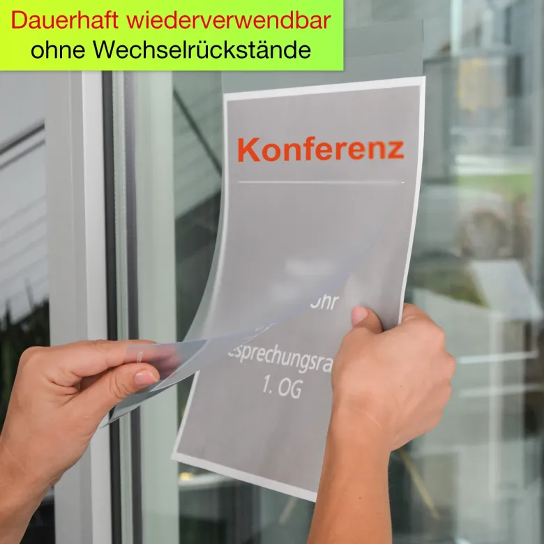 TimeTEX Aushang-Einstecktasche A3, selbsthaftend