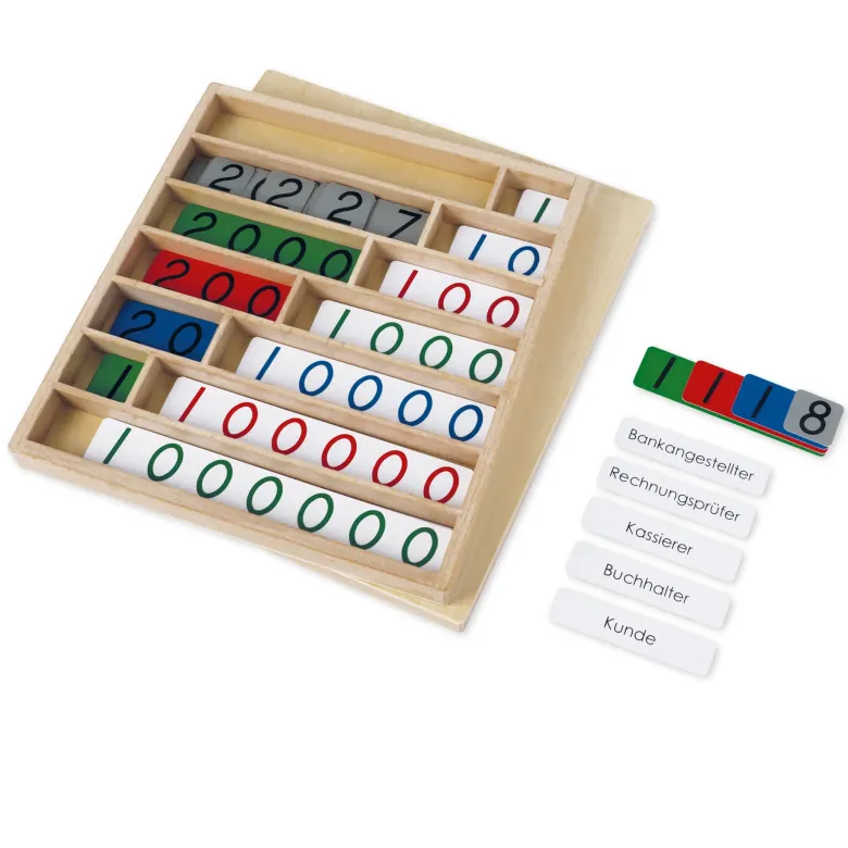 TimeTEX Bankspiel "Montessori Premium"