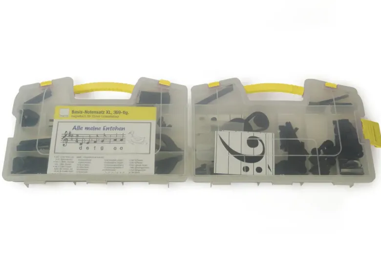 TimeTEX Basis-Notensatz XL, magnetisch, 369-tlg. im Koffer