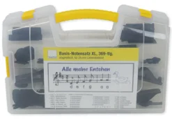 TimeTEX Basis-Notensatz XL, magnetisch, 369-tlg. im Koffer