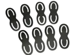 TimeTEX Bild-Puzzle-Klammern aus Metall, 8 Stück