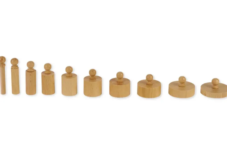 TimeTEX Block mit Zylindern 3 "Montessori Premium"