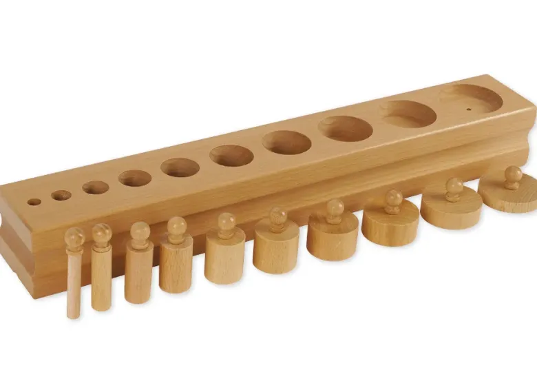 TimeTEX Block mit Zylindern 3 "Montessori Premium"