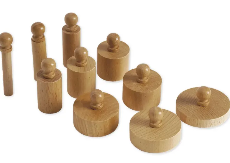 TimeTEX Block mit Zylindern 3 "Montessori Premium"