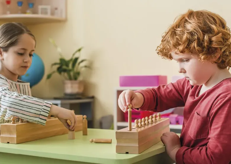 TimeTEX Block mit Zylindern 2 "Montessori Premium"