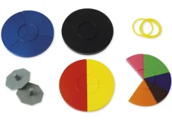 TimeTEX Bruchrechen-Kreise, 100 mm ø, 146-tlg.