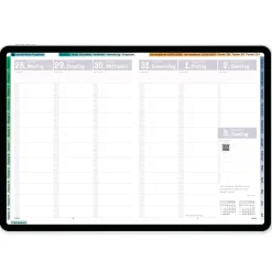 TimeTEX Digitaler Design-Schulplaner DigiPlan 2026/2027, malve