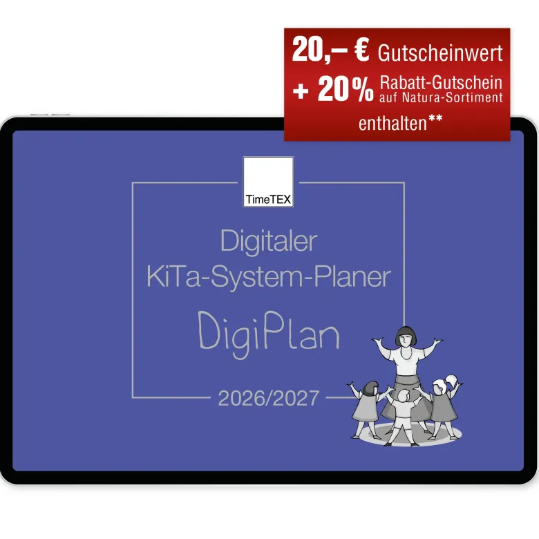 TimeTEX Digitaler KiTa-System-Planer DigiPlan 2026/2027