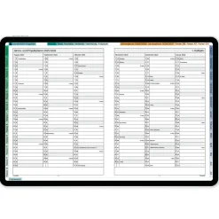 TimeTEX Digitaler System-Schulplaner DigiPlan, grün 2026/2027