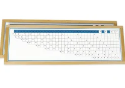 TimeTEX Divisionstabellen im Holzrahmen