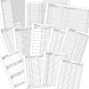 TimeTEX Download-Formulare für Ringbuchplaner A5