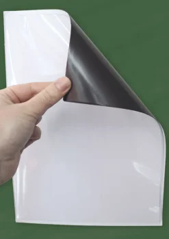 TimeTEX Einstecktasche A4 magnetisch, weiß
