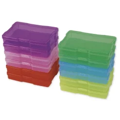 TimeTEX Farb-Boxen im Koffer, transparent, 13-tlg.