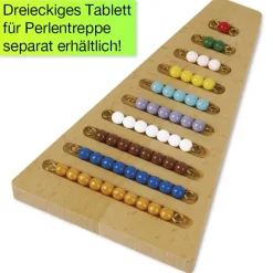 TimeTEX Farbige Perlentreppe 1-9