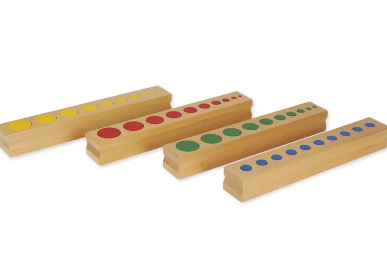 TimeTEX Farbige Zylinder "Montessori Premium"