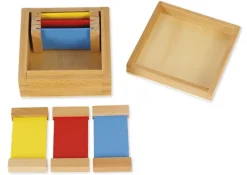 TimeTEX Farbtäfelchen, Satz 1, 3 Paare "Montessori Premium"