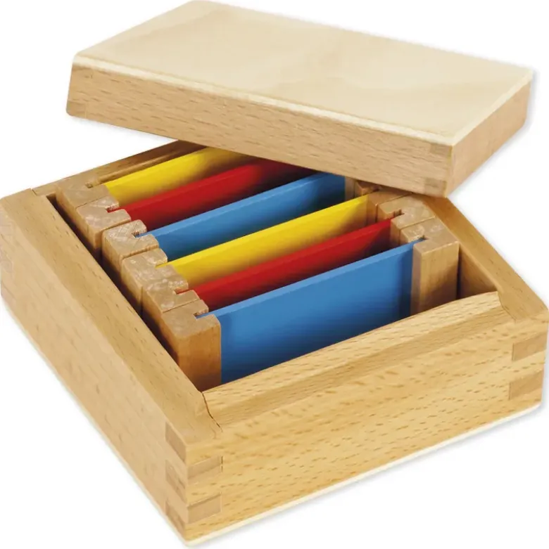 TimeTEX Farbtäfelchen, Satz 1, 3 Paare "Montessori Premium"