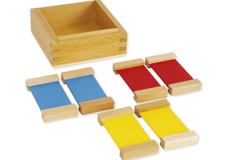 TimeTEX Farbtäfelchen, Satz 1, 3 Paare "Montessori Premium"