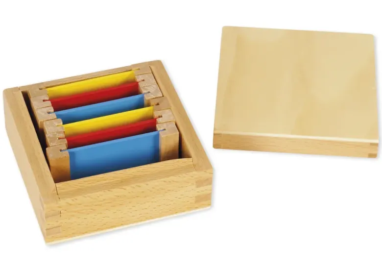 TimeTEX Farbtäfelchen, Satz 1, 3 Paare "Montessori Premium"