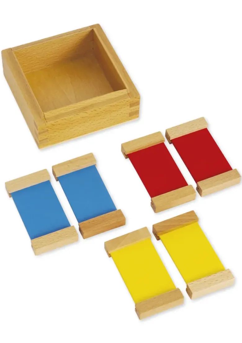 TimeTEX Farbtäfelchen, Satz 1, 3 Paare "Montessori Premium"