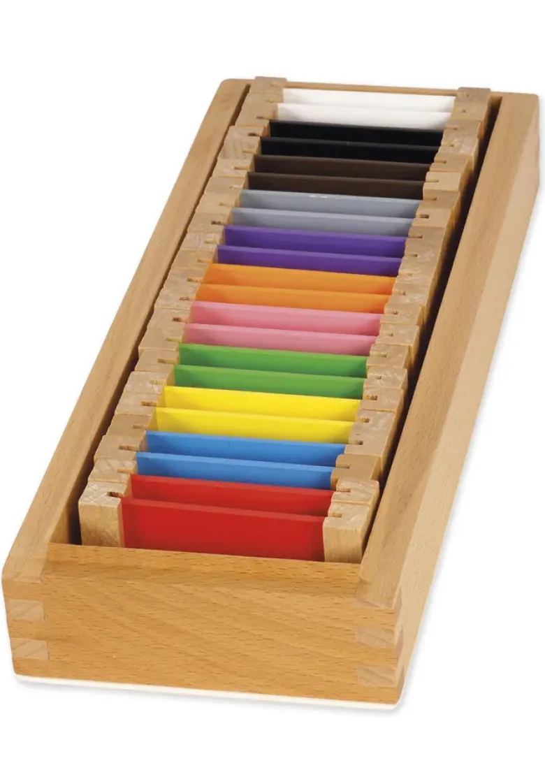 TimeTEX Farbtäfelchen, Satz 2, 11 Paare "Montessori Premium"