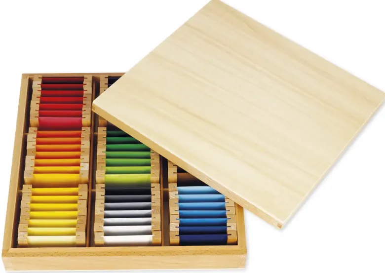 TimeTEX Farbtäfelchen, Satz 3, Schattierungen "Montessori Premium"