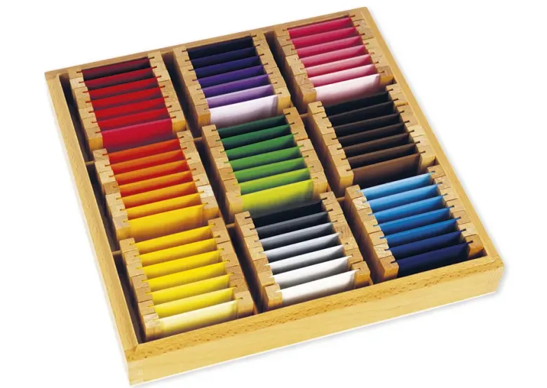 TimeTEX Farbtäfelchen, Satz 3, Schattierungen "Montessori Premium"