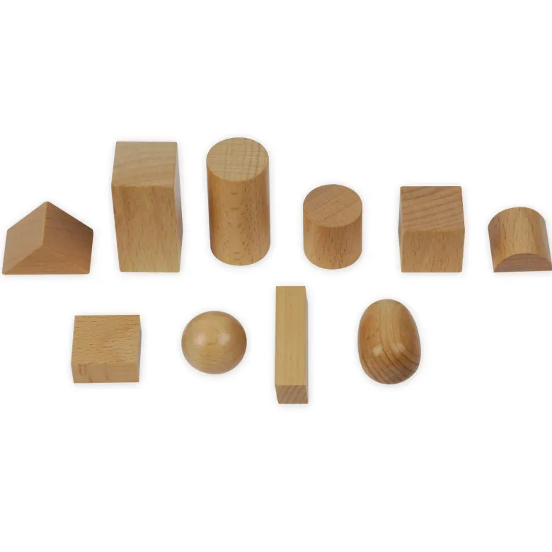 TimeTEX Geheimnisvoller Beutel mit geometrischen Formen, 22-tlg. "Montessori-Premium"